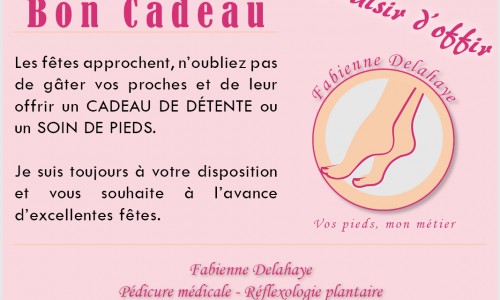 Fabienne Delahaye pédicure médicale: Publicité