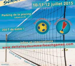Affiche du Delta Lloyd Summer Beach Games 2015