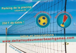Affiche du Delta Lloyd Summer Beach Games 2015
