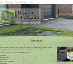 Samuel Tonneau: Création site web