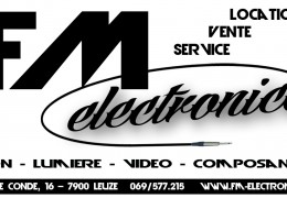 FM electronics: logo